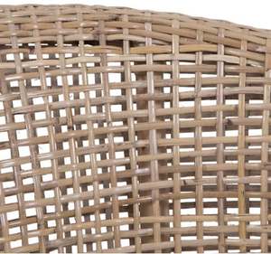 High Quality Modern <b>Dining</b> <b>Chair</b> Solid Teak Wood Frame with Woven Natural <b>Rattan</b> Includes Sunproof Cushion - Product Image 6