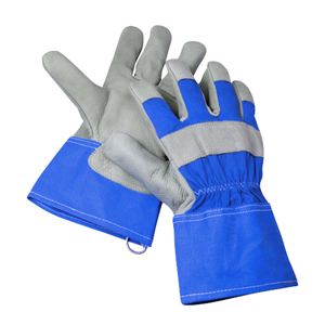 Guantes de Seguridad de Invierno al por Mayor, Guantes de Trabajo de Cuero Transpirable con Puños Sueltos para Soldadura, Uso Industrial, paquete - Product Image 5