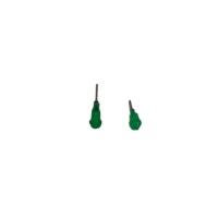 Nouvelles pointes de distribution de colle verte à aiguille émoussée de précision 1/2 pouce 18G en polypropylène Nordson pour l'électronique et l'automobile