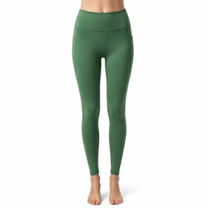 Leggings Transpirables con Costuras, Spandex, Poliéster, Alta Elasticidad, Secado Rápido, Ropa Deportiva, Pantalones de Yoga para Gimnasio, Ropa Deportiva para Mujer - Product Image 1