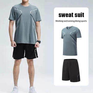 Nuevos pantalones cortos personalizados para hombre, conjuntos deportivos para hombre, conjuntos de verano - Product Image 4