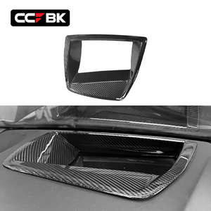 Para BMW Serie 2 G42 218i 220i 220d 230i <span class=keywords><strong>240i</strong></span> G87 <span class=keywords><strong>M2</strong></span> CS 2023-2026, molduras interiores de fibra de carbono seca LHD, cubierta para HUD (Head-up Display) - Product Image 1