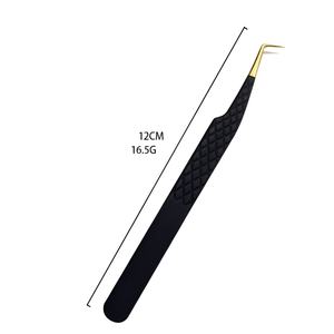 Pinzas con Recubrimiento de Plasma Duraderas para Extensiones de Pestañas y Reparación Electrónica, Anticorrosión, Antiestáticas, Herramientas de Belleza Multiusos - Product Image 3