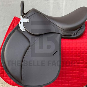 แผ่นรองอานม้าหนังแท้แบบตะวันตกทำด้วยมือสำหรับนักขี่ม้าชาวอังกฤษ - Product Image 2