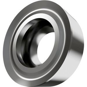 Inserto de Torneado Indexable ISO RCGT 1003MOF-ALHF7, Color Plateado, Diámetro del Orificio 4.4mm, Paquete de 10 para Herramientas de Torneado - Product Image 1