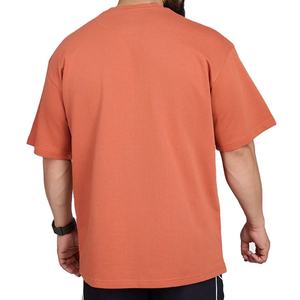 Camiseta Deportiva Personalizada al por Mayor, Talla Grande, Hombros Caídos, Transpirable, Ecológica, Compresible, 100% Algodón, para Verano - Product Image 2