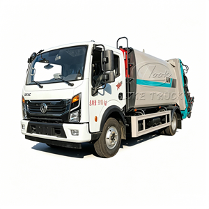 Nouveau camion compacteur de déchets Dongfeng Kaput K6 9m3 diesel 4x2, petit camion de compression des ordures avec réservoir d'égouts pour le nettoyage municipal - Product Image 4