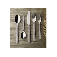 Ensemble de couverts classiques modernes en acier inoxydable, finition miroir, pour la maison, qualité supérieure, ensembles de couverts personnalisés à bas prix, 2 Brother's