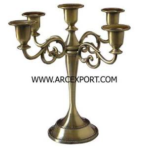 Home Table Decorative <b>Candelabra</b> Standard Design Gold Shining Polished Candle Holder <b>Candelabra</b> High Quality Metal Candle Holder - Product Image 2