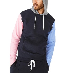 Sweat-shirt à capuche décontracté unisexe en polaire respirant et écologique avec impression numérique hivernale et design de panneaux colorés - Product Image 2