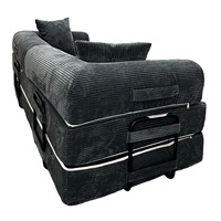 Canapé en tissu moderne en promotion pour villa, salon, appartement, hôtel – Modulaire, pliable, confortable, durable, entièrement en mousse, style minimaliste