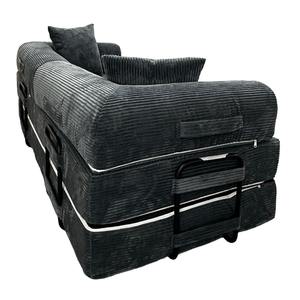 Sofá de Tela Moderno en Oferta, para Sala de Estar, Apartamento, Hospital, Minimalista, Plegable, Cómodo, Duradero, Seccional, de Espuma Completa - Product Image 3