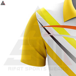 Camisetas con cuello de polo de línea para hombre con logotipo, camisetas de algodón de talla grande para hombre, camisetas polo para hombre, polos de sublimación - Product Image 5