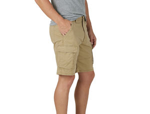 Shorts de sport pour hommes très vendus, 100% coton, taille XS, taille élastique, shorts cargo en tissu ripstop lavé, décorations de logo - Product Image 3