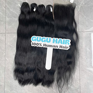 ผมมนุษย์แท้แบบไม่ผ่านกระบวนการ  จัดเรียงเส้นผมตามธรรมชาติ  แบบมัด  ขายส่ง  เกรด 12A 15A  ผมตรงแบบธรรมชาติ  ผมเวียดนาม  แบบดับเบิ้ลดรอน  ขนาด 12 - Product Image 6