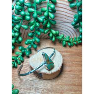 Bracelet manchette tendance Donovan Skeets Kingman en turquoise et argent sterling - Product Image 3