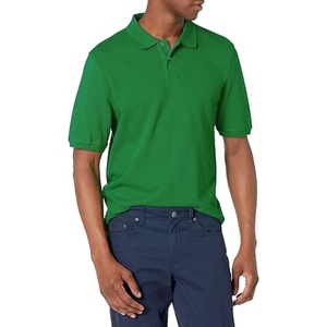 2025 Offre Spéciale Anti-rides hommes pour Polo 100% coton biologique à manches courtes motif solide ODM approvisionnement - Product Image 1