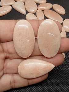 Vente en gros d'amazonite de qualité supérieure, cabochon vert brillant naturel, pierres précieuses en vrac pour la fabrication de bijoux - Product Image 5