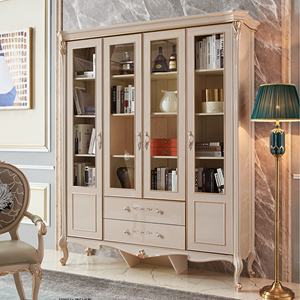 Armoire autoportante en teck massif, style européen moderne et luxueux, écologique, avec portes à battants, mobilier de chambre élégant pour appartement haut de gamme - Product Image 4