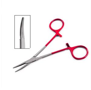 Outils chirurgicaux de haute qualité, originaux, en acier inoxydable, poignée rouge, qualité supérieure, très vendus, faciles à utiliser, droits et courbes - Product Image 5