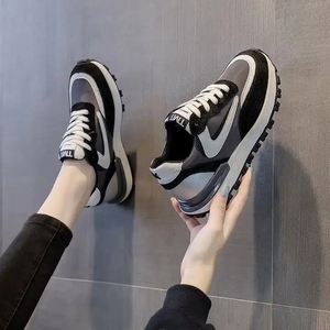 2026 fashion breathable casual <b>shoes</b> women new walking style <b>shoes</b> women's thick sole sports vulcanized <b>shoes</b> - Product Image 4