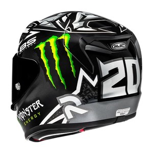 Casque de moto HJC RPHA 12 Quartararo Replica Black Sport-Racing unisexe 4 saisons - Product Image 1