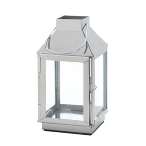 Farol de Metal de Latón de Último Diseño, Acabado Dorado, Diseño Moderno, Decoración Navideña Ecológica para el Hogar, de Vidrio para Colgar o de Sobremesa - Product Image 6