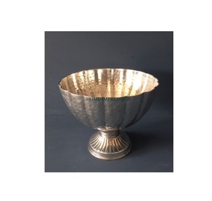 Tazón de chocolate más exigente Acabado en plata Tazón dulce hecho a mano Forma redonda Caramelos de lujo decorativos Cuenco de chocolate para servir - Product Image 6