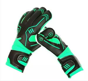Gants de gardien de but en cuir PU latex épais professionnel Protection des doigts Gants de gardien de but de Football Logo et conceptions personnalisés - Product Image 5