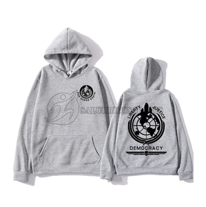 Men's Casual Cotton Fleece Hoodie Solid Color Long Sleeves Custom Logo Printed Comfortable <b>Winter</b> <b>Coat</b> <b>Hooded</b> Collar Plain Dyed - Product Image 6