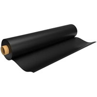 Membrane d'étanchéité en caoutchouc synthétique EPDM durable, imperméable, élastomère, hautement flexible, blanche et noire, pour systèmes de toiture à pente basse