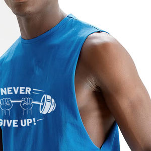 เสื้อกล้ามแขนกุดสำหรับวิ่งเสื้อกล้ามสำหรับออกกำลังน้ำหนักเบาสำหรับเพาะกายโลโก้และออกแบบได้ตามต้องการ - Product Image 4