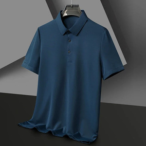 Nuevo POLO de manga corta para hombre, color sólido, transpirable y cómodo, patrón superior, marca One Apex - Product Image 2