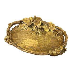 Restaurant Hotel And Home Catering Used Catering Service Equipment Food And Snacks Server <b>Tray</b> Designer Metal <b>Tray</b> - Product Image 3