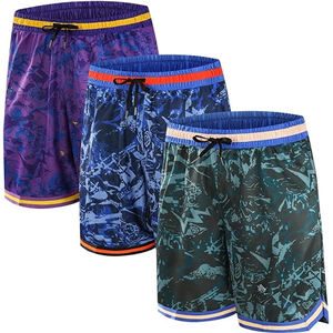 Shorts en maille personnalisés avec logo, pour la salle de sport, l'entraînement, la course à pied, athlétiques, shorts en maille pour hommes, shorts de basket-ball, shorts de plage - Product Image 1