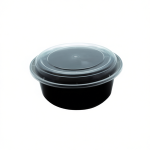 ภาชนะทรงกลมสำหรับเก็บอาหาร ขนาด 38 ออนซ์ ทนทาน ใช้กับไมโครเวฟได้ ผลิตจากพลาสติก PP - Product Image 2