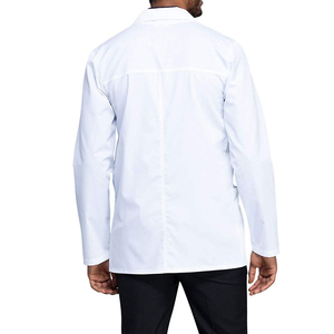 Professionnel En Gros À Manches Longues Hôpital Travail Médical Porter Médecin Uniforme Blouse De Laboratoire Blanc pour Adultes Unisexe Gommage Laboratoire Ronpex - Product Image 3