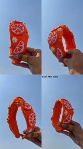 Luxury Shinny Beaded Fabric Custom <b>Headband</b> Spring and Summer Beaded knotted <b>Headband</b> <b>Beach</b> <b>Headbands</b> colorful Hair Accessories - Product Image 5