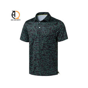 Camisa Polo de Manga Corta para Hombre, Estilo Casual de Negocios, Color Sólido, Corte Ajustado - Product Image 5