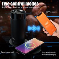 Termo Inteligente Digital con Pantalla LED de Temperatura, Compatible con Coche, Alimentado por USB/Batería, de Acero Inoxidable, para Hotel y Exteriores