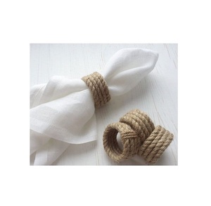 Servilleteros decorativos de ratán de Color personalizado, anillo de ratán tejido, duradero, básico - Product Image 5