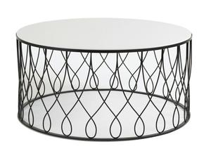 Urban Grand Contemporary Metal Aluminium <b>Coffee</b> <b>Table</b> with Premium Modern Styling <b>for</b> Home and Office Décor - Product Image 2