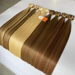 Tendencia 2024: Paquetes de Cabello Remy de Doble Trama al por Mayor, Liso Extremo, Donante Vietnamita, Negro Natural, 100g, 12A Virgen - Product Image 5