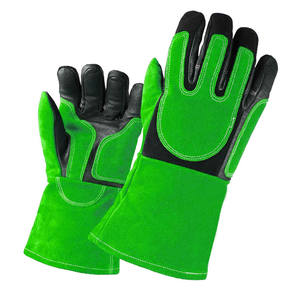 Guantes DE SEGURIDAD DE CUERO hechos a mano superventas, guantes de soldadura cómodos multicolores - Product Image 2