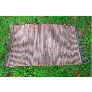 Tapis de porte d'entrée 100% coton avec support en caoutchouc lavable Tapis de fosse personnalisés pour moto et voiture Tapis de logo pour utilisation au golf - Product Image 1