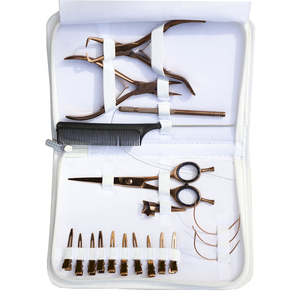 High Multi-Functional Stainless Steel <b>Hair</b> <b>Extension</b> <b>Tool</b> Set Premium Metal <b>Hair</b> <b>Extension</b> Pliers <b>Hair</b> <b>Extension</b> <b>Tools</b> Kit - Product Image 4