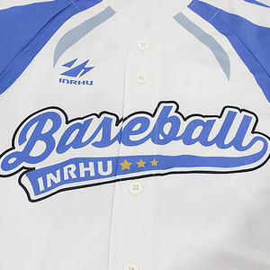 Gran oferta de ropa deportiva de Hip Hop de secado rápido con estampado de sublimación personalizada para hombres, mujeres y niños, camisetas de béisbol personalizadas - Product Image 3