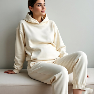 Mujeres Jogging ejercicio embarazo chándal señoras venta al por mayor sudaderas y pantalones de chándal señoras maternidad chándal mujeres - Product Image 3