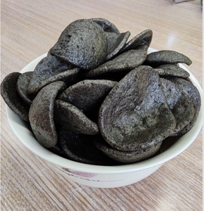 เม็ดขนมขบเคี้ยวรสปลาหมึก ทำจากแป้งข้าวเจ้า ไม่ผ่านการปรุงสุก วัตถุดิบสำหรับผู้ผลิตอาหาร - Product Image 2