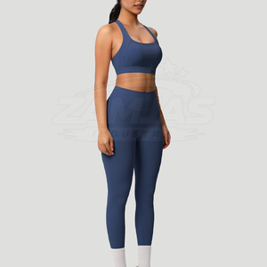 Conjuntos de Yoga de 3 Piezas al por Mayor, Ropa Deportiva para Gimnasio, Ropa Deportiva y de Yoga para Mujer - Product Image 6